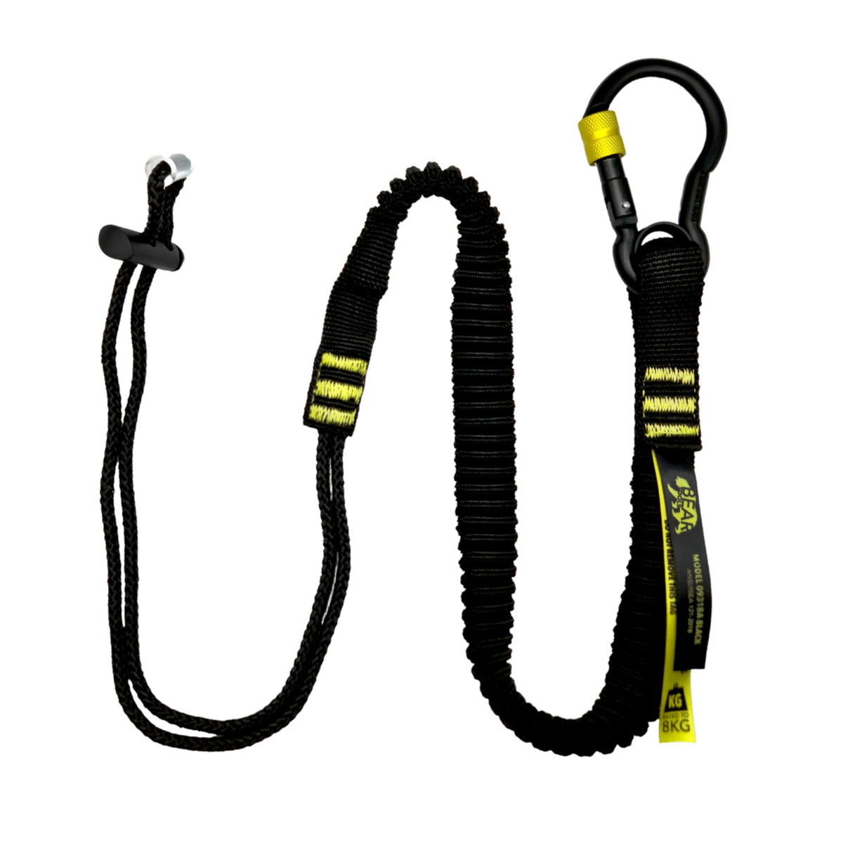 BearTOOLS Tool Lanyard With Single Carabiner And Adjustable Loop