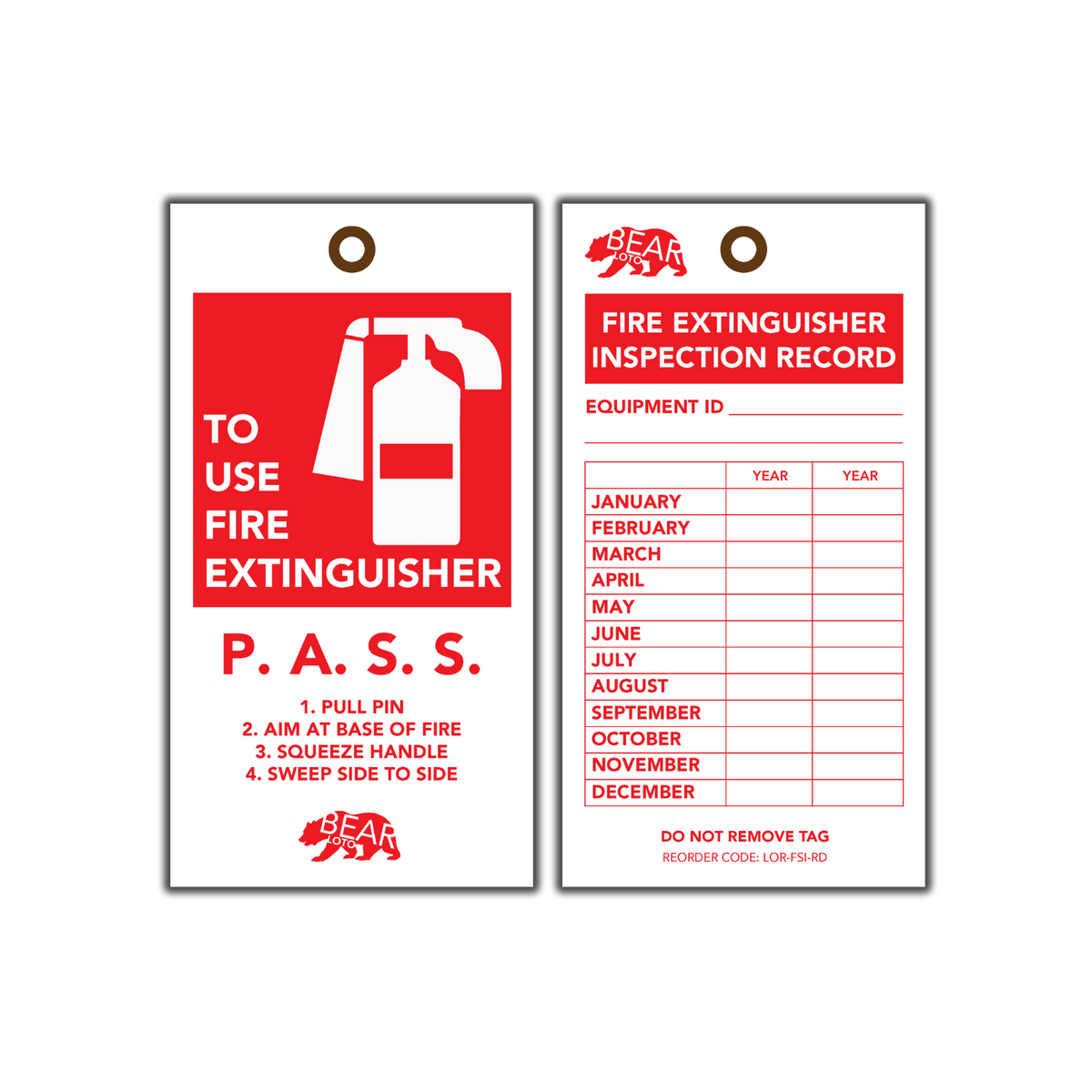 Fire equipment deals inspection