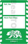 BearTOOLS Equipment Safety Green Inserts 10 Pack