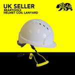 BearTOOLS Coil Helmet Lanyard Dual Attachment