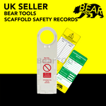 BearTOOLS Scaffold Inspection Record Kit