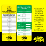 BearTOOLS Scaffold Inspection Record Kit